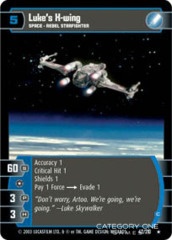Luke's X-wing (c) - Foil